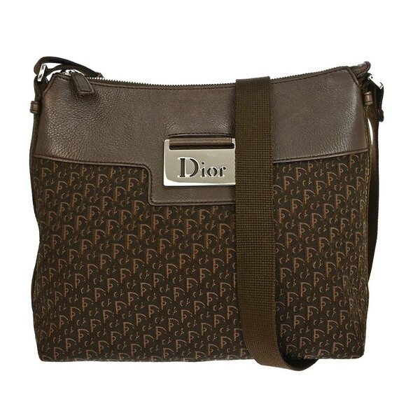 Christian Dior Brown Trotter Street Chic Shoulder Bag - Picture 1 of 9